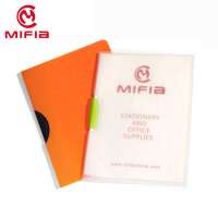 MIFIA PP a4 hard plastic swing clip office stationery rotating file folder