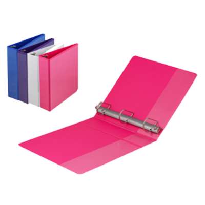 Colourful Letter Size Conference Folder, D-ring Vinyl Binder, PVC 2 3 4 Ring Binder